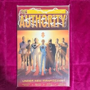 DC Comics Yellow and Red Graphic Novel